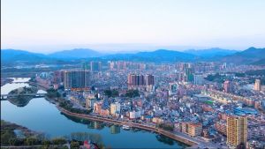 连州市区航拍